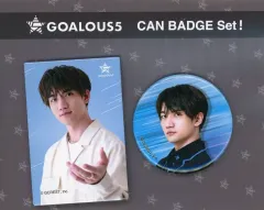 熊谷健太郎 缶バッジ GOALOUS5 GOALOUS5 熊谷健太郎 缶バッジ Sixy ゴーラスブルー GOALOUS5 熊谷