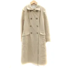 ハロッズ Harrods ピーコート Pコート ロング丈 ダブルボタン ウール 2 ベージュ /YM5 ■MOのサムネイル