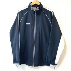 (^w^)b Champion products USA チャンピオンプロダクツ ジップアップ トラックジャケット ジャージ 長袖 トップス トレーニング スポーツ 運動 ランニング ブラック×ホワイト メンズ 男性 サイズL