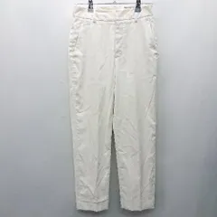 ◇ UNITED ARROWS ユナイテッドアローズ ストレートパンツ サイズ34 ホワイト レディース E  【1407180041585】