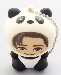 【中古】雑貨 堀夏喜(FANTASTICS) パンダ着ぐるみキーホルダー 「居酒屋えぐざいる」