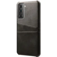 Galaxy S21+ ケース SCG10 ギャラクシーs21プラス  カード収納 レザー スマート ケース 【Color】 ブラック