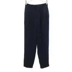 URBAN RESEARCH DOORS アーバンリサーチドアーズ ドレス テーパードパンツ S ネイビー レディース 古着