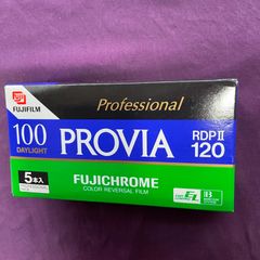 Fujifilm Provia100 RDPⅡ120フィルム 5本入り期限切れ FUJICHROME