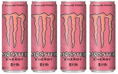 モ ン ス ターパイプラインパンチ 355ml X ４個 パッションフルーツ、オレンジ、グァバを絶妙にブレンドし、Monster独自のエナジーブレンドをふんだんにミックスのサムネイル