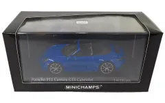 【新品】ミニカー 1/43 ポルシェ 911 (992.2) カレラ GTS カブリオレ 2024 (ブルー) [410064131]のサムネイル