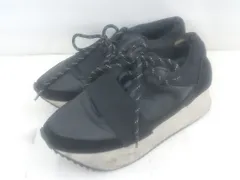 ◇ ELENDEEK 厚底 スニーカー シューズ （23.5㎝相当) ブラック レディース E  【1304200042259】