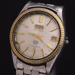 ♦︎ORIENT オリエント クリスタル スリースター 自動巻き 21石 稼動品