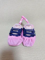 【aiai♡様専用】おまとめ ピンク ブラックレザーベビーからの靴カバー