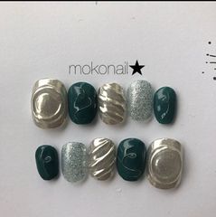 ディープグリーン★ニュアンス