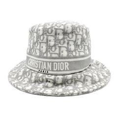 クリスチャン ディオール Christian Dior 【 11DOB923I132 】 オブリーク 総柄 バケット ハット　w22484