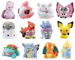 【中古】食玩 トレーディングフィギュア 全12種セット 「ポケモンキッズXY メガミュウツーY登場編」 