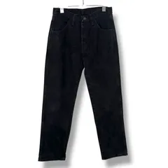 RUSTLER Black Denim Pants 【W30×L30 ③】 90年代 2000年代 ラスラー ブラックデニム ジーンズ メキシコ製 後染め