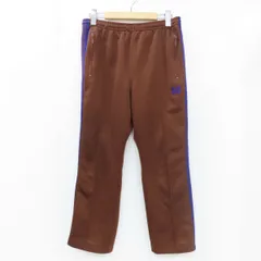 needles トラックパンツ　ナロー　ブラウン NEEDLES フリークスストア別注 トラックパンツ narrow ブラウン