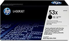 HP Original 53X LaserJet Black Toner Cartridge Q7553X