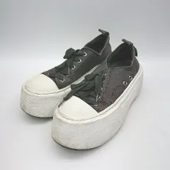 ◇ Θ CHARLES & KEITH チャールズ＆キース 厚底 スニーカー サイズ36 ブラウン　ホワイト レディース E  【1411280003565】のサムネイル