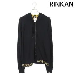 【希少】VERSACE バックロゴ ジップアップ ジャケット 90_E74GAVP07-ECPPS3_E899_20_V~