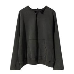 CORD. ROUND CUT VENT CREW-NECK