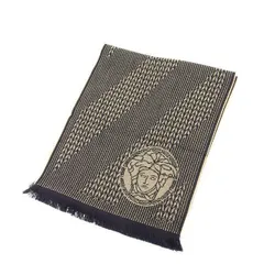 VERSACE ブラック ヘリンボーンマフラー 楽天市場】VERSACE ヴェルサーチ ISC35R1 IT01850 マフラー