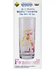 【中古】グラス(キャラクター) 高町なのは/フェイト・テスタロッサ バリアジャケットVer. プレミアムアートグラス 「一番くじプレミアム 魔法少女リリカルなのは The MOVIE 1st」 F賞