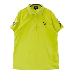 サイズ：2 PEARLY GATES パーリーゲイツ  半袖ポロシャツ ニコちゃん グリーン系 [240101371532]# ゴルフウェア レディース ストスト