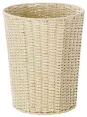 【迅速発送】ちどり産業(Tidorisangyou) フタなしゴミ箱 グレー 25X25XH32cm ペーパーくず入れ 13-507BG ベージュ