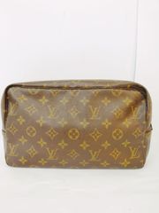 LOUIS VUITTON トゥルーストワレット ポーチ モノグラム 833 ベタ無し ルイヴィトン ビンテージ 四角 LV