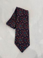 古着屋 ネクタイ mallory church 総柄 赤系