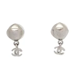 シャネル CHANEL スクエア ココマーク 98A ピアス【中古】