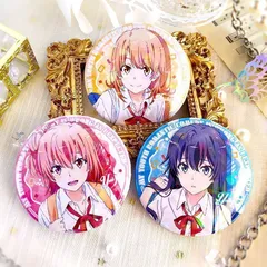 希少　レア　俺ガイル　缶バッジ　描き下ろし　ポリス　比企ヶ谷八幡　八幡 やはり俺の青春ラブコメはまちがっている。』新作グッズが発売
