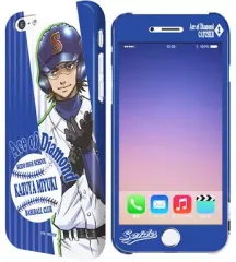 【中古】携帯ジャケット・カバー デザイン02(御幸一也) iPhone6ケース 「ダイヤのA」