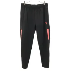 PUMA プーマ ロングジャージパンツ L ブラック メンズ 古着