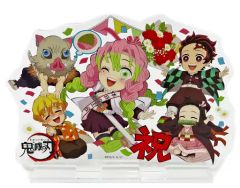 [중고]아크릴스탠드· 아크릴 패널 집합 아크릴스탠드[귀멸의 칼날×ufotable cafe/마치아소비 CAFE 甘露寺蜜璃 탄생제 2022] 특별 메뉴 주문 특전