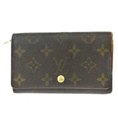 【中古】 ルイヴィトン LOUIS VUITTON ポルトモネ ビエ トレゾール L字ファスナー 二つ折り 財布 モノグラム レザー M61730 08JC627