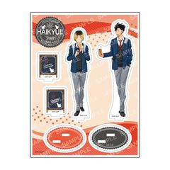ハイキュー！！　アクリルスタンド　ドリンクC：孤爪研磨・黒尾鉄朗柄　4901772420170　アクスタ　Haikyuu!!　排球少年