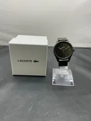 超美品 レア 未使用 新品 LACOSTE アナログ時計 クォーツ シルバー 2025年最新】LACOSTE レディース 腕時計(アナログ)の人気