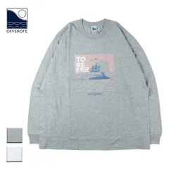 【新品】 OFFSHORE オフショア OS×LOOSEMAN L/S TEE メンズ/レディース アッシュ/ライトグレー S-XL OS22-1CS-001のサムネイル