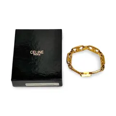 CELINEセリーヌ　松村北斗着用 ブレスレット　マカダム　トリオンフ　ゴールド 2025年最新】セリーヌ トリオンフ ブレスレットの人気アイテム