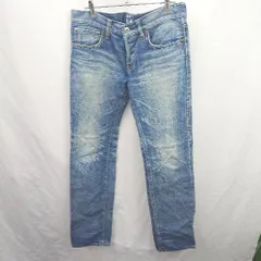 ◇ Θ caqu サキュウ コットン100％ デニムパンツ サイズ1 ブルー系 レディース E  【1507080010527】