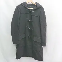 ◇ ⊇ Theory セオリー 長袖 ダッフルロングコート サイズS ブラック系 レディース E  【1503060012857】