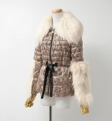 □美品□ELISABETTAFRANCHI エリザベッタ フランキ 中綿 ジャケット  