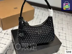 PRADA レザー アンダーアームバッグ ? 21×12cm [本日特価|新品未使用品]-WT0輸入