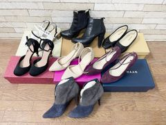 レディースシューズ パンプス ブーツ サンダル ヒール 7点セット 23.5cm相当 まとめて 靴 ダイアナ DIANA コールハーン ジル (他195)