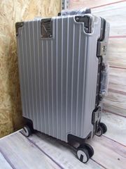 【Charyee】スーツケース シルバー Mサイズ 240228W008