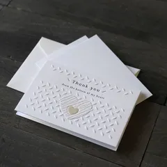 メッセージカード ミニサイズ 【封筒・中紙付】 多目的用・サンキューカード・Thank you 89×60mm