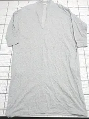 ◇ Θ アーバンリサーチ シンプル系 長袖 膝丈 ワンピース サイズ1 グレー系 レディース E  【1508060021489】