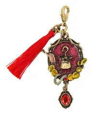 【中古】キーホルダー フック船長モチーフ 「ディズニー・ハロウィーン2024 チャーム」 東京ディズニーランド限定