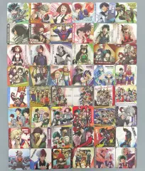 【中古】コースター(キャラクター) 全45種セット+BOX購入特典 「僕のヒーローアカデミア アートコースター」 創刊50周年記念 週刊少年ジャンプ展 VOL.3グッズ
