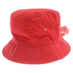 peaceminusone (ピースマイナスワン) COTTON BUCKET HAT コットン バケット ハット 帽子 レッド
