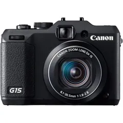 【超美品人気色】Canon PowerShot G15 キズ無し　ブラック 中古】Canon キヤノン PowerShot G15 コンパクトデジタルカメラ
